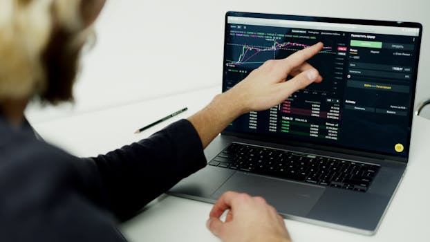 credit score report on a laptop