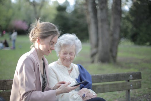 Family reviewing mortgage options on a tablet