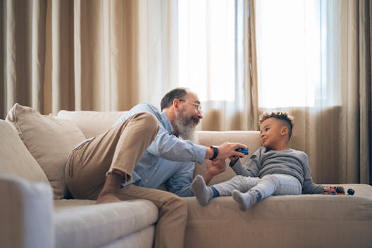 older couple discussing finances at home